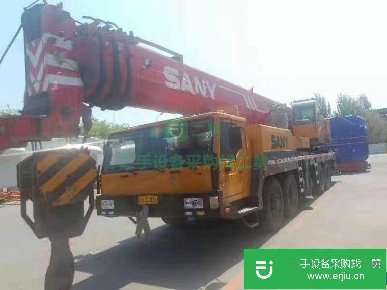 轉讓二手8成新三一QY160 160噸汽車起重機