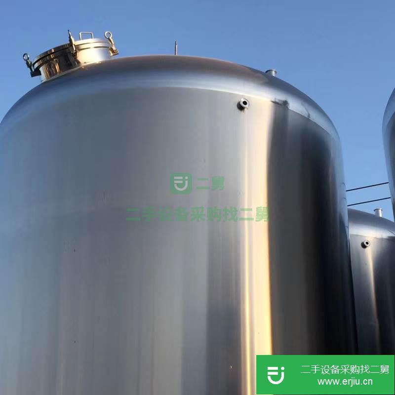 供應二手304不銹鋼儲存罐 20立方儲酒罐