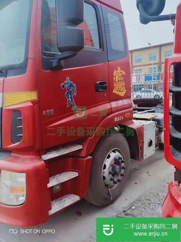 轉(zhuǎn)讓出售17年二手歐曼牽引車   國五排放  400馬力