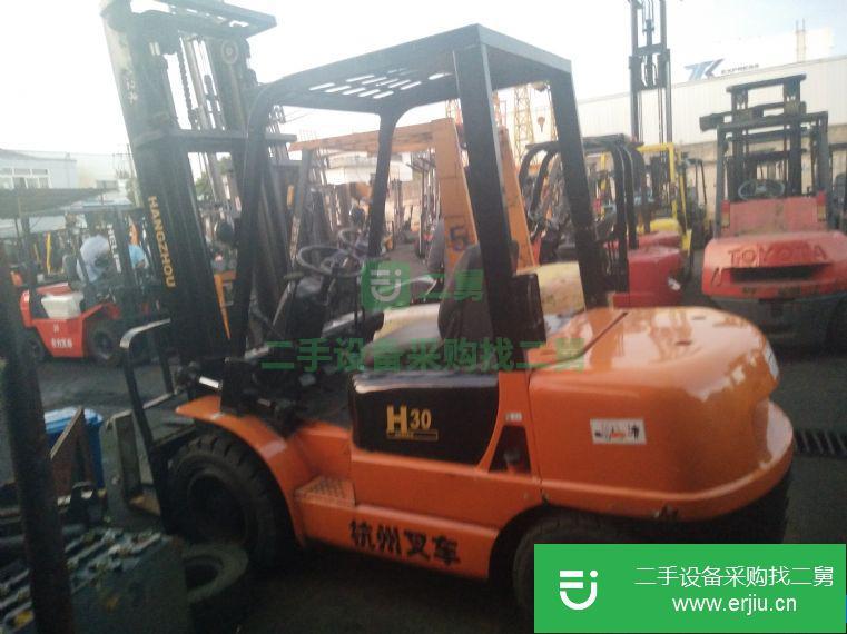 轉(zhuǎn)讓9成新二手杭州叉車