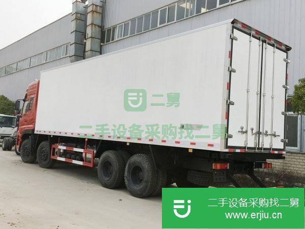 低價轉讓東風天龍前四后八9.6米冷藏車