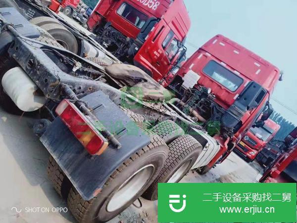 轉(zhuǎn)讓出售17年二手歐曼牽引車   國五排放  400馬力