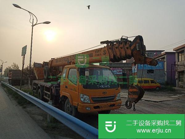 轉(zhuǎn)讓新源唐駿十二噸吊車 國(guó)三