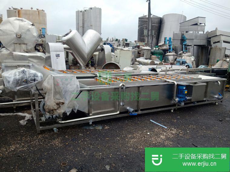 轉讓二手氣泡清洗機 二手不銹鋼蔬菜清洗機