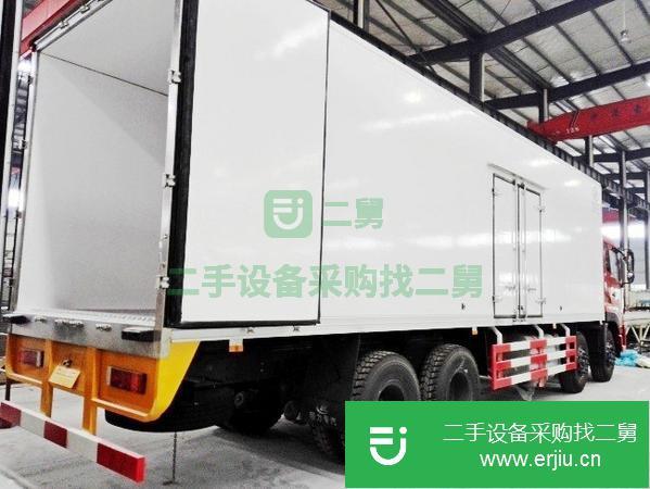 低價轉讓東風天龍前四后八9.6米冷藏車