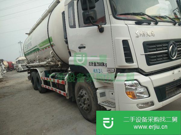 便宜出售一批二手解放j6東風天龍輕型水泥罐車手續齊全