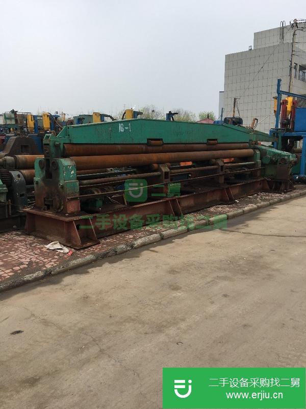 出售二手12x2200卷板機 實心軸
