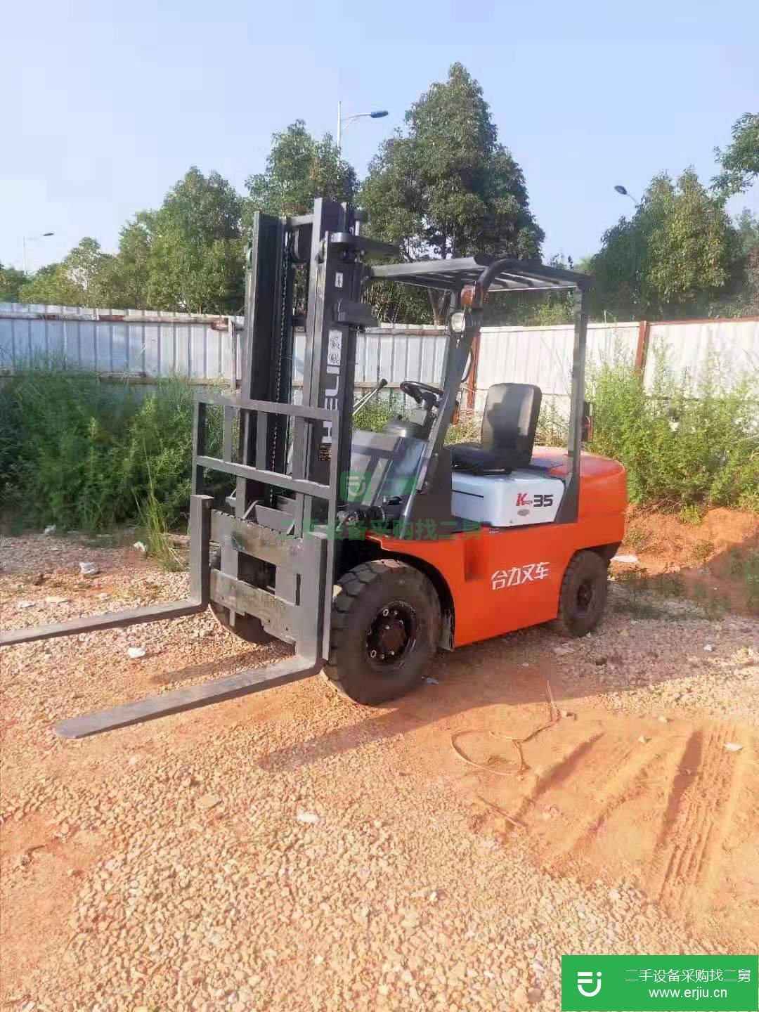 二手合力叉車3.5噸4噸升高4米本地急轉還在質保期內 (全國包送到家質保一年)