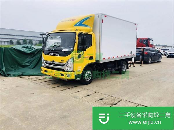 轉(zhuǎn)讓福田奧鈴4.2米藍(lán)牌箱式冷藏車