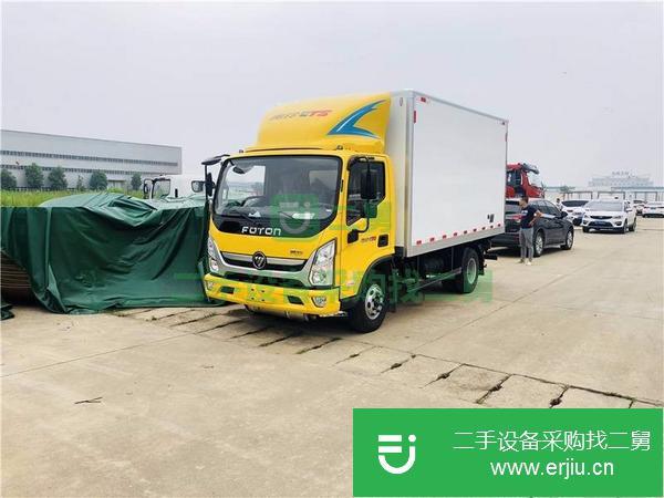 轉(zhuǎn)讓福田奧鈴4.2米藍(lán)牌箱式冷藏車