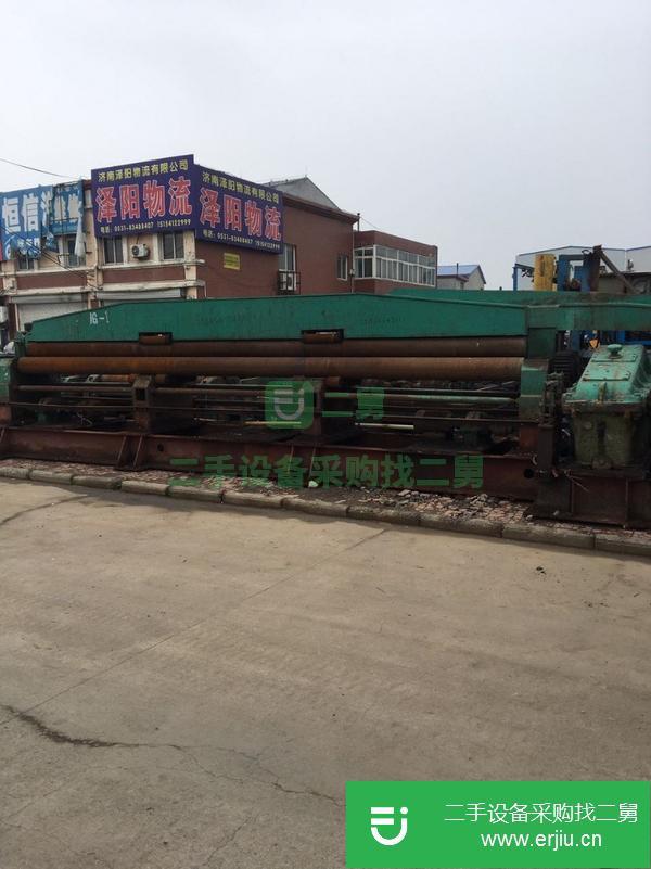 出售二手12x2200卷板機 實心軸