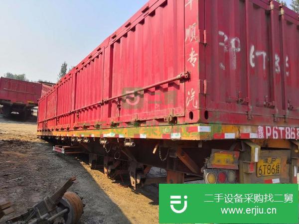 轉讓到家一批11米側翻半掛車 原車手續