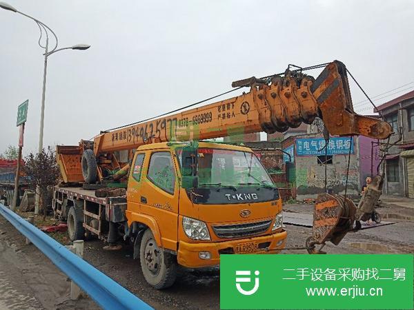 轉(zhuǎn)讓新源唐駿十二噸吊車 國(guó)三