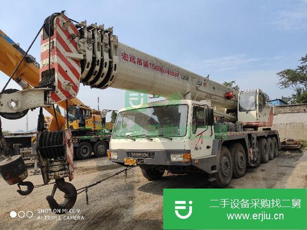 轉(zhuǎn)讓二手的中聯(lián)重科100噸汽車吊