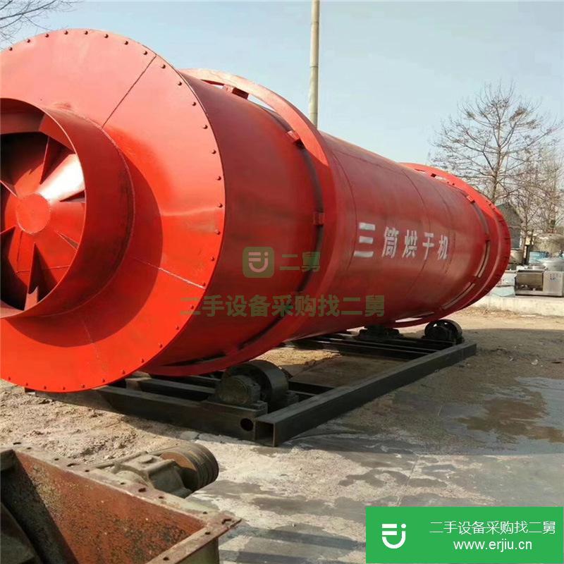 二手10米乘3米三筒河沙烘干機