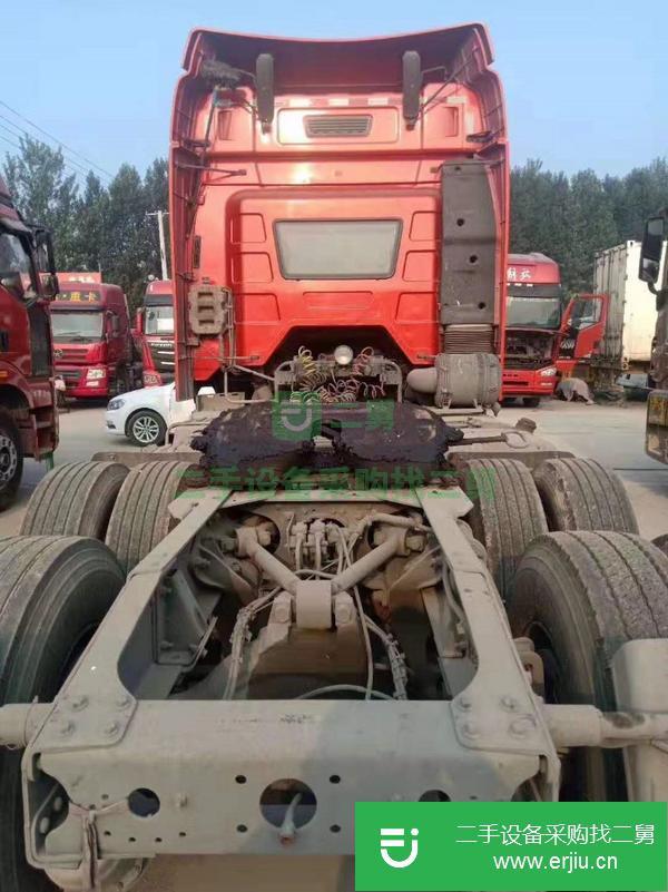 轉讓出售二手17年解放J6P牽引車   460馬力