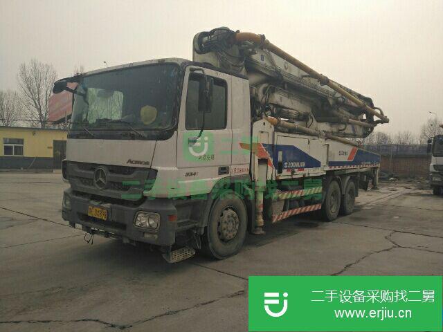 轉讓中聯46二手混凝土泵車