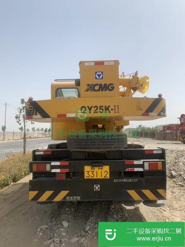 二手的九成新的徐工25K-11吊車出售