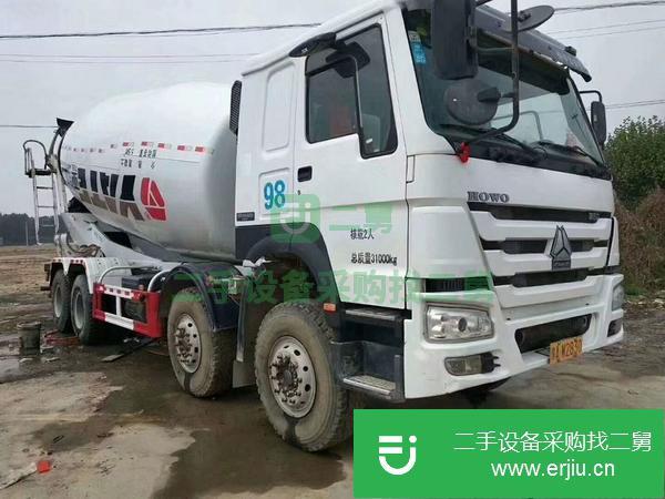 轉讓18年陜汽德龍 380馬力攪拌車 海沃油缸可分期付款