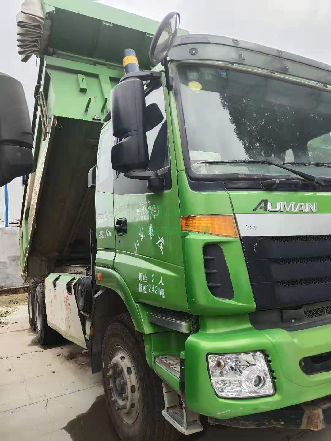 急售9成新抵賬回來自卸車7臺翻斗車渣土車福田歐曼5.8米自卸車山東省臨沂市