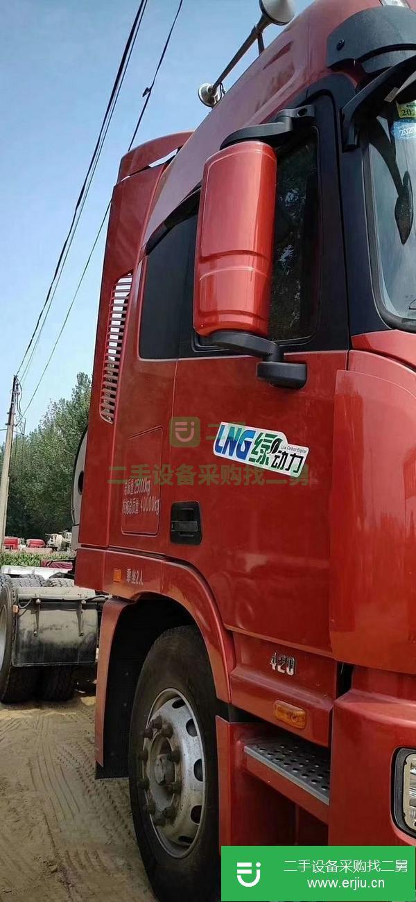 轉讓17年10月，歐曼GTL燒氣車，國五排放 420馬力牽引車