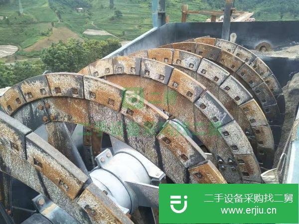 轉讓二手單螺旋洗砂機低價處理