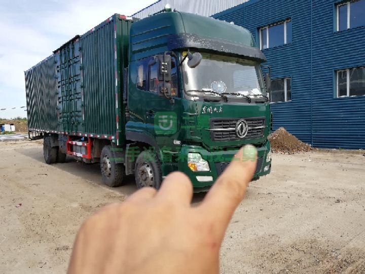 8成新東風商用東風商用東風天龍9.6米箱貨黑龍江省哈爾濱市