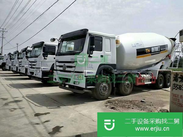 轉讓18年陜汽德龍 380馬力攪拌車 海沃油缸可分期付款