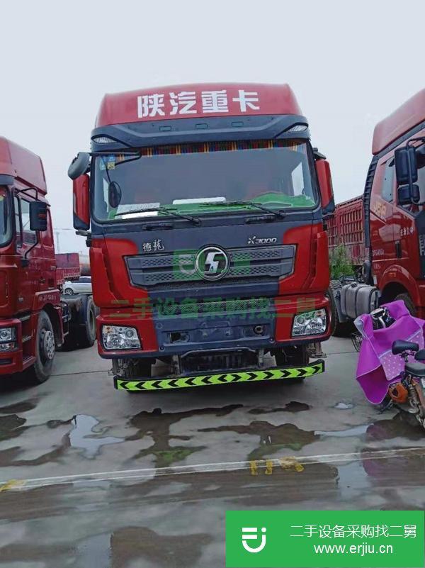 轉讓一批17年二手德龍牽引車 500馬力 雙驅重體