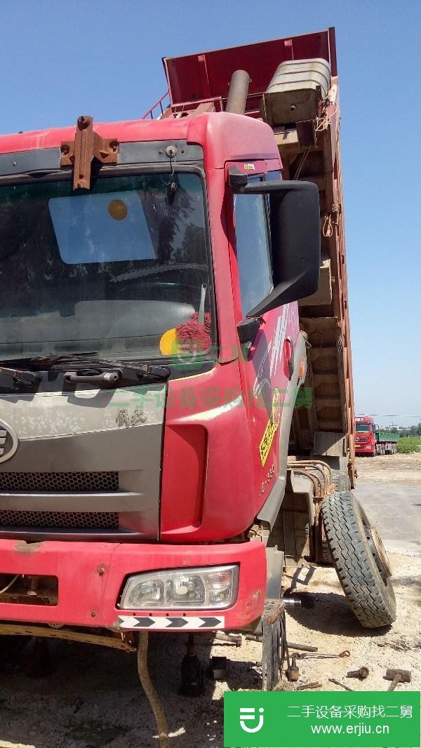 轉讓解放j5十輪自卸車