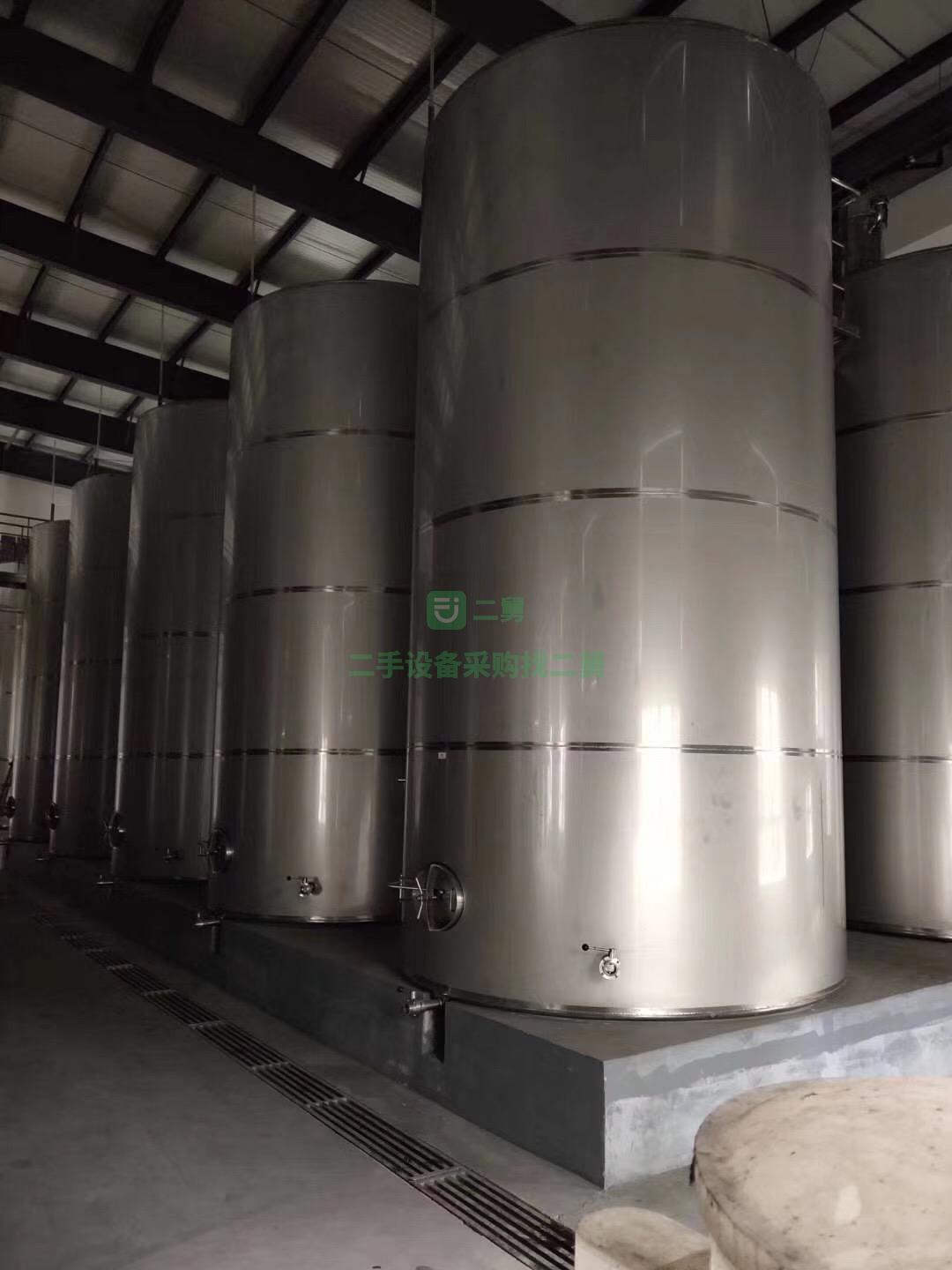 9成新便宜出售防腐儲(chǔ)罐發(fā)酵罐不銹鋼配制罐9成新生物發(fā)酵罐規(guī)劃超負(fù)荷40山東省濟(jì)寧市
