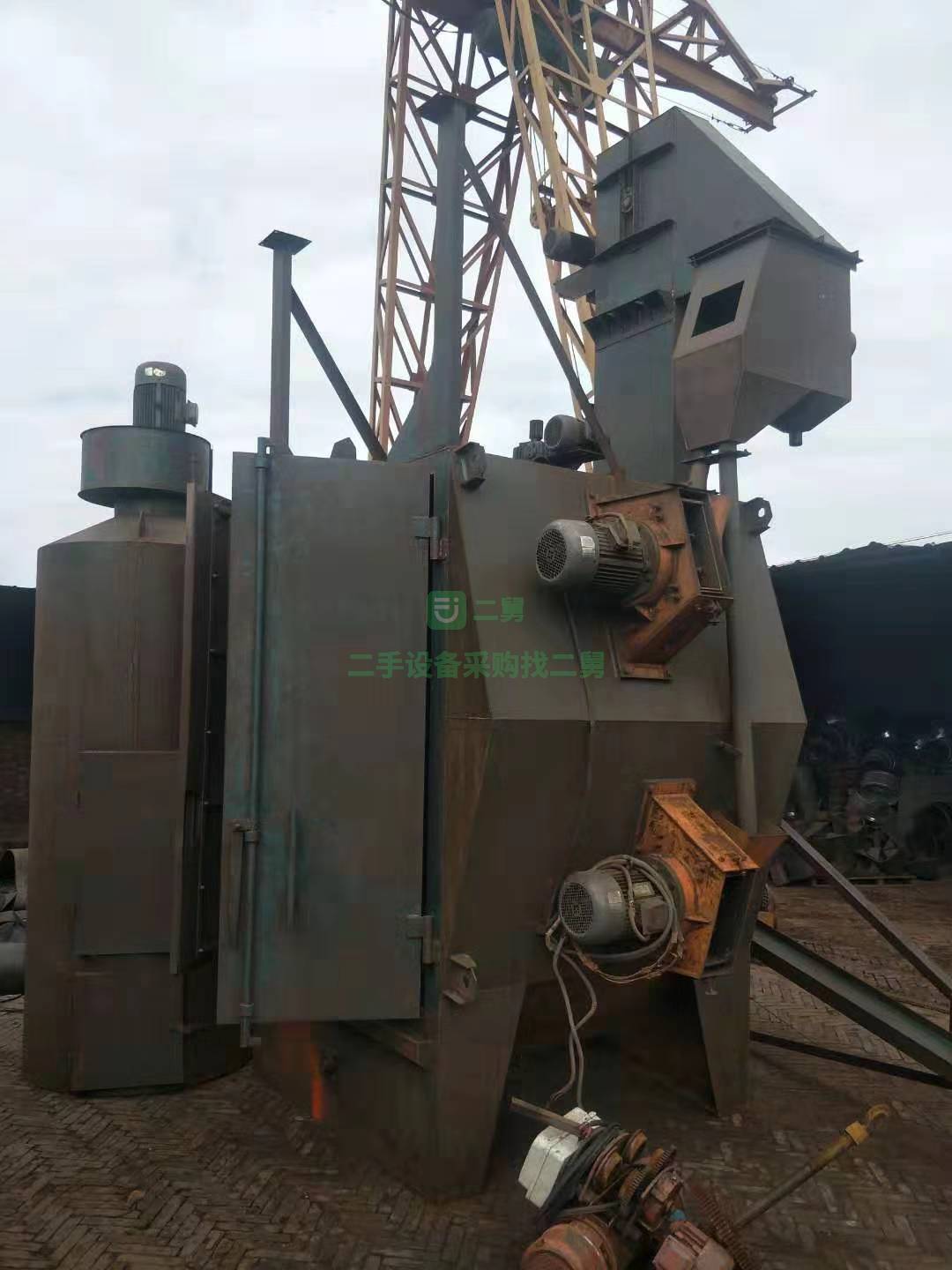 急售9成新單鉤拋丸機1.6×1.6×2.1米河北省廊坊市