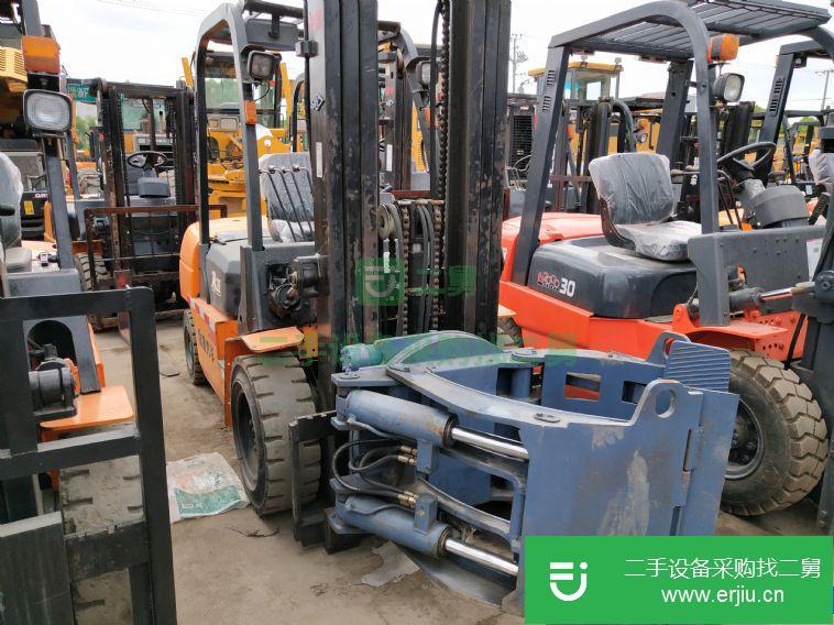 轉讓二手3噸夾包叉車，車況好