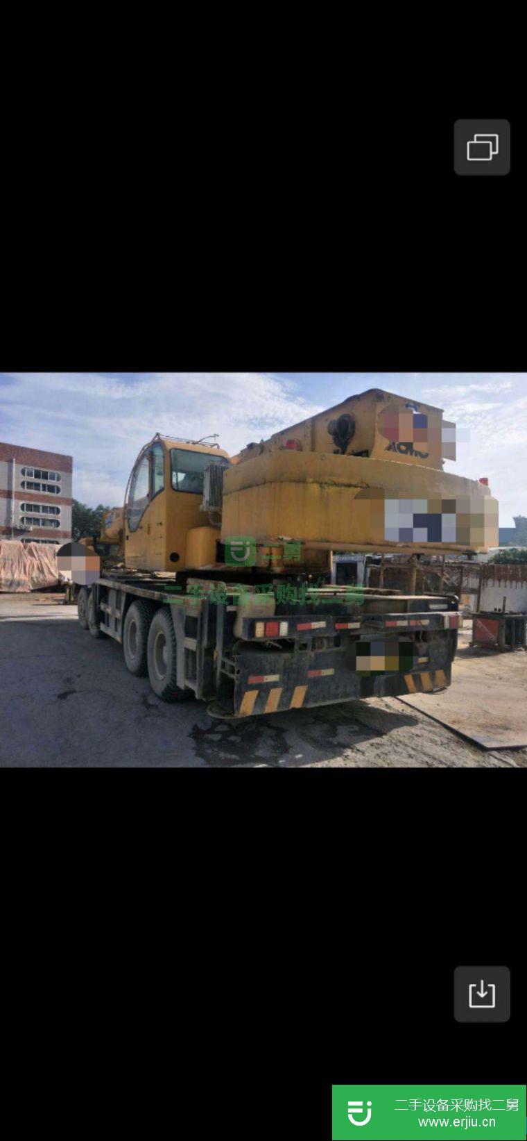 轉(zhuǎn)讓:09年出廠徐工50K～1吊車(chē)
