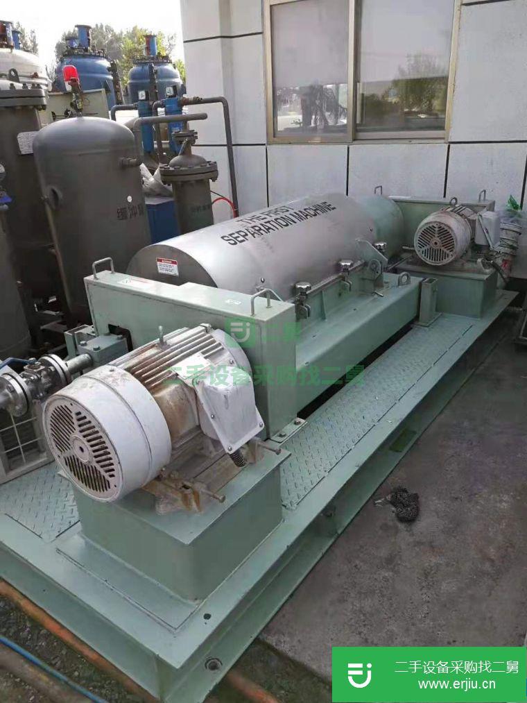 轉讓:出售二手離心機二手進口臥螺離心機 污水處理離心機不銹鋼吊帶離心機