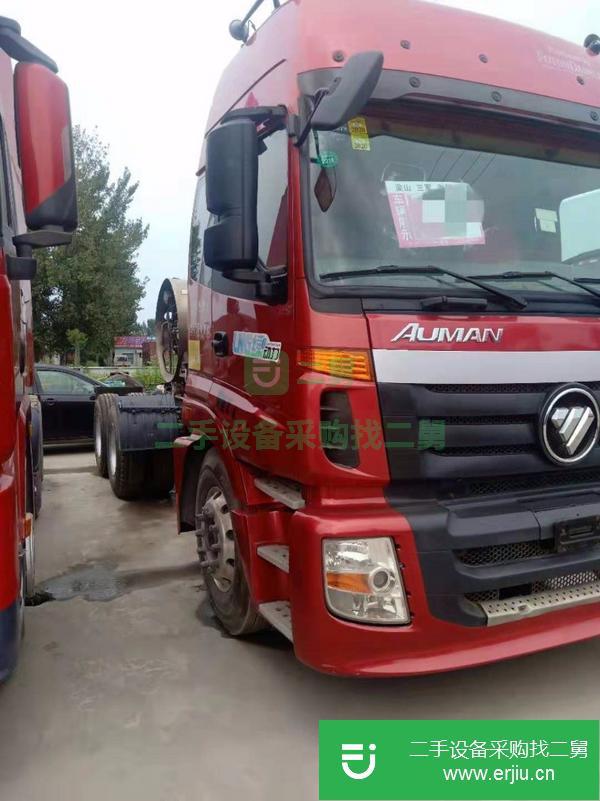 轉(zhuǎn)讓17年二手歐曼燒氣牽引車 380馬力 雙驅(qū)輕體