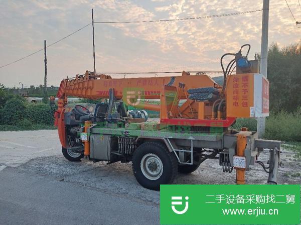 轉(zhuǎn)讓二手五征三輪重型小吊車！