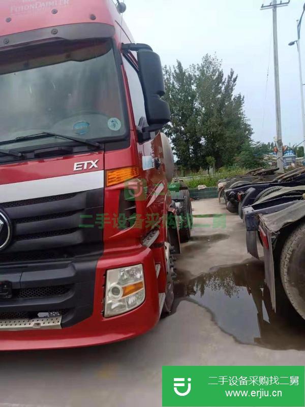 轉(zhuǎn)讓17年二手歐曼燒氣牽引車 380馬力 雙驅(qū)輕體