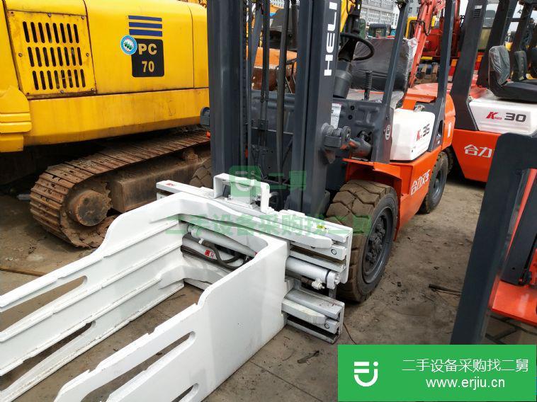 轉讓二手3噸夾包叉車，車況好