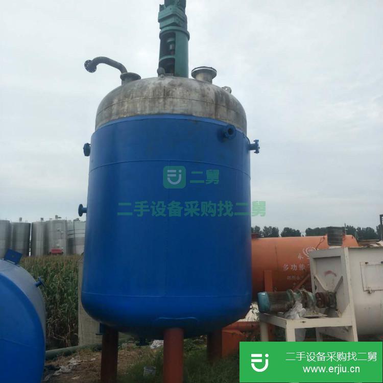 濟寧梁山二手搪瓷反應釜-二手不銹鋼反應釜-二手實驗室反應釜