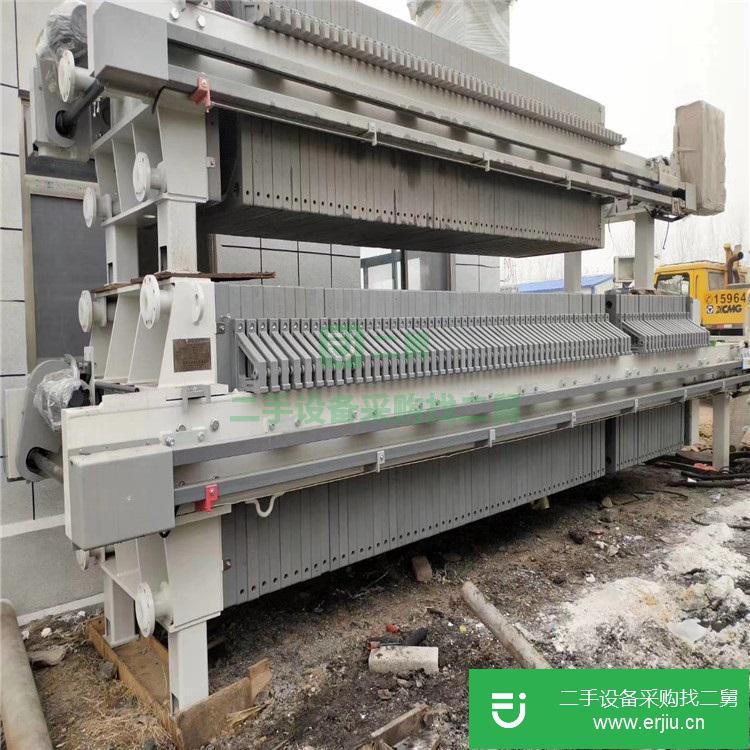 二手自動拉板壓濾機 二手隔膜式板框壓濾機 液壓自動拉板壓濾機
