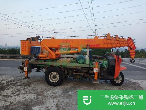 轉(zhuǎn)讓二手五征三輪重型小吊車！