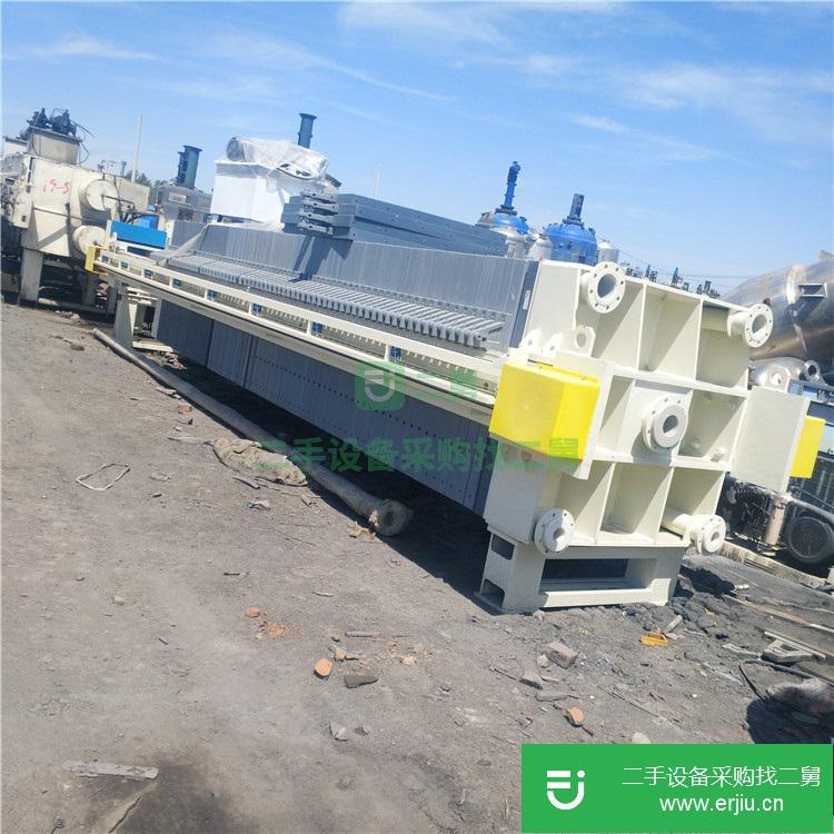 二手自動拉板壓濾機 二手隔膜式板框壓濾機 液壓自動拉板壓濾機