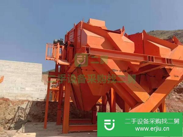 轉讓出售二手半移動破碎機