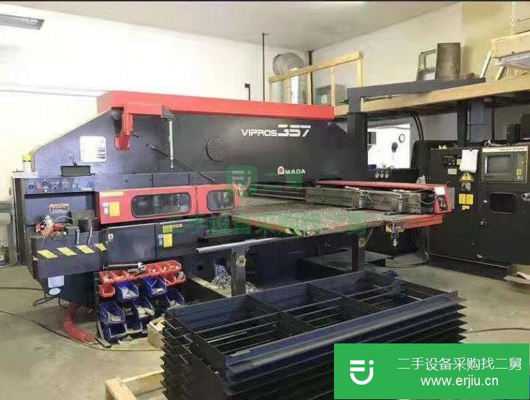 轉讓:阿瑪達沖床Vipros 357 AMADA 04PC系統 沖壓能力：30噸