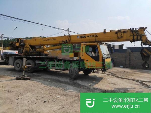 轉讓二手的徐工25k吊車 手續齊全