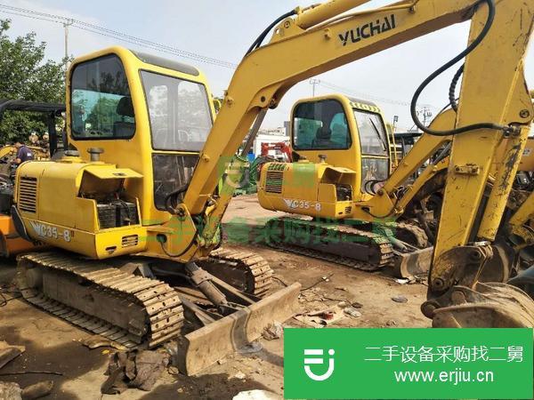 轉(zhuǎn)讓二手玉柴35挖掘機(jī),二手25 30 35小挖機(jī)車況很好