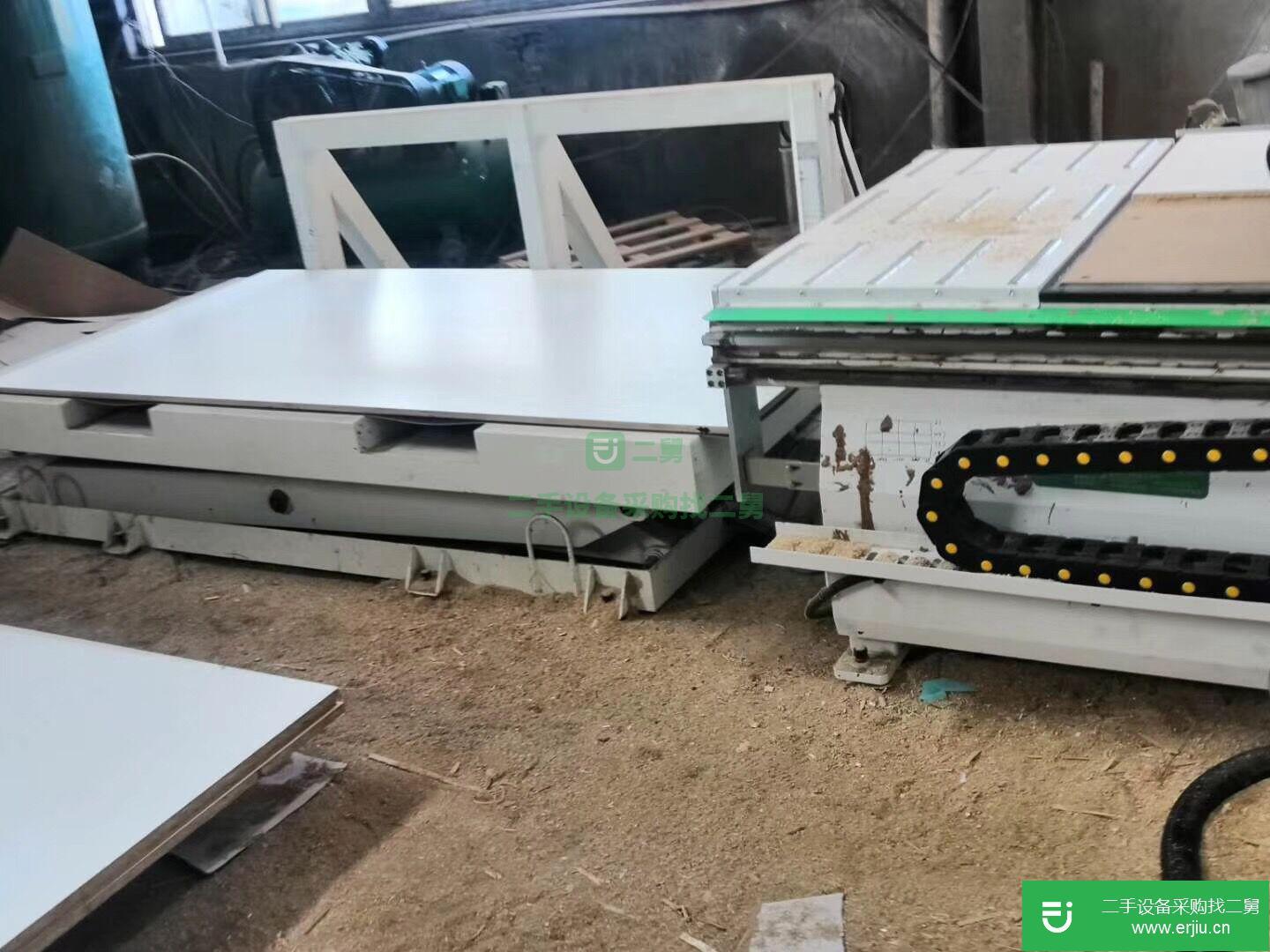 出售二手南興雙刀軸開料機