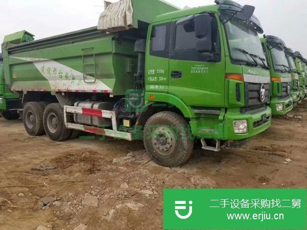 轉讓二手歐曼18年5米8自卸車 1米5高 二手工程自卸車