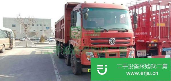 轉(zhuǎn)讓18年陜汽軒德X6輕皮前四后八自卸車